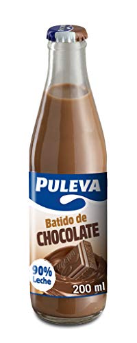 Puleva Batido de Chocolate Vidrio - 24 x 200 ml - Total: 4800 ml, 24 unidades