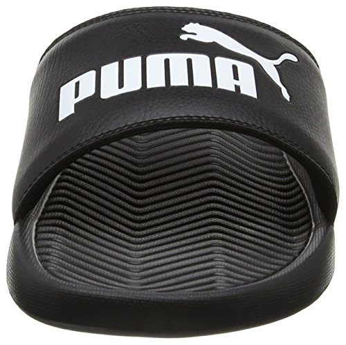 PUMA Popcat, Zapatos de Playa y Piscina, para Unisex adulto, Negro (black-black-white), 42 EU