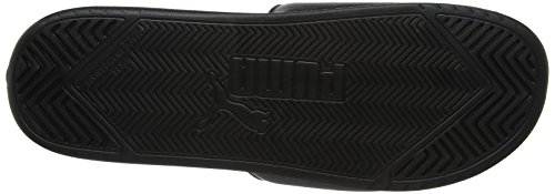 PUMA Popcat, Zapatos de Playa y Piscina, para Unisex adulto, Negro (black-black-white), 42 EU