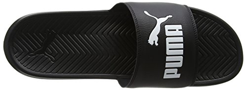 PUMA Popcat, Zapatos de Playa y Piscina, para Unisex adulto, Negro (black-black-white), 42 EU