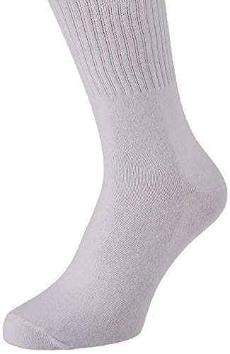 PUMA Sport Crew Lightweight Socks (3 Pack) Calcetines, blanco, 43-46 Unisex Adulto