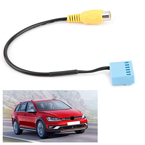 Qiilu - Cable Adaptador de cámara de visión Trasera para Vi Jetta 5 6 MK5 MK6, B6 Touran Tiguan