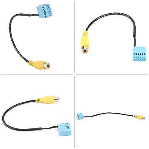 Qiilu - Cable Adaptador de cámara de visión Trasera para Vi Jetta 5 6 MK5 MK6, B6 Touran Tiguan