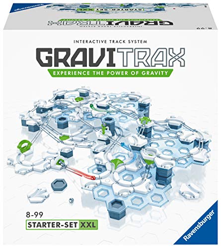 Ravensburger 27615, GraviTrax Starter Set XXL, Juego construcciones STEM, +200 componentes, Edad recomendada 8+ [Exclusivo en Amazon]