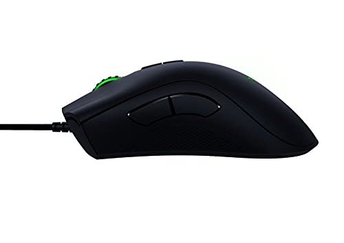 Razer DeathAdder Elite - Ratón Gaming (retroiluminación RGB, Sensor óptico de 16000 dpi, Esports) Color Negro