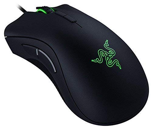 Razer DeathAdder Elite - Ratón Gaming (retroiluminación RGB, Sensor óptico de 16000 dpi, Esports) Color Negro