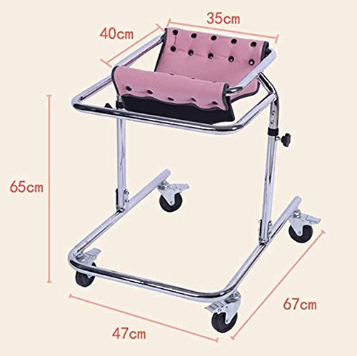 RGHS Caminante De Entrenamiento De Pie para Niños, Dispositivo De Entrenamiento De Miembros Inferiores Hemipléjico Plegable, Ayuda para Caminar, para Niños Discapacitados con Parálisis Cerebral