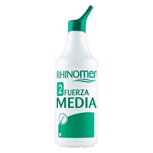 Rhinomer, Spray Nasal 100% Agua de Mar, Fuerza Media 2, para Adultos y Niños a partir de 2 Años, 135 ml