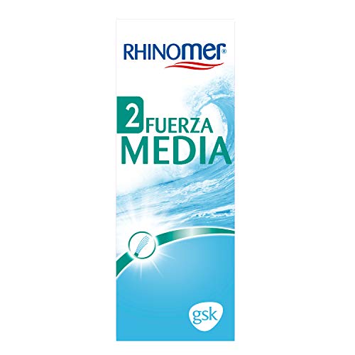 Rhinomer, Spray Nasal 100% Agua de Mar, Fuerza Media 2, para Adultos y Niños a partir de 2 Años, 135 ml