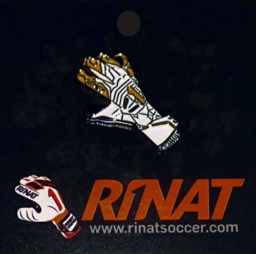 Rinat Kancerbero Invictus Spine Turf Guante De Portero, Unisex Adulto, Rojo/Negro/Blanco, 8