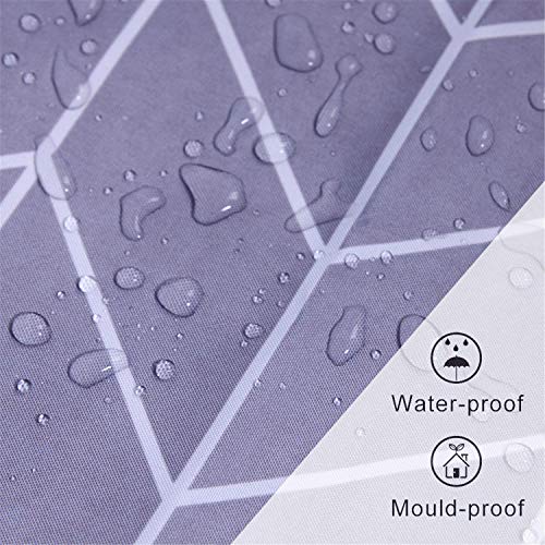 RUBEITA Cortina de Ducha Impermeable,Sopa de murciélagos del Gato Espantapájaros Fantasma de Halloween Wizard,Cortinas de baño de poliéster de diseño 3D con 12 Ganchos,tamaño 180 x 210cm