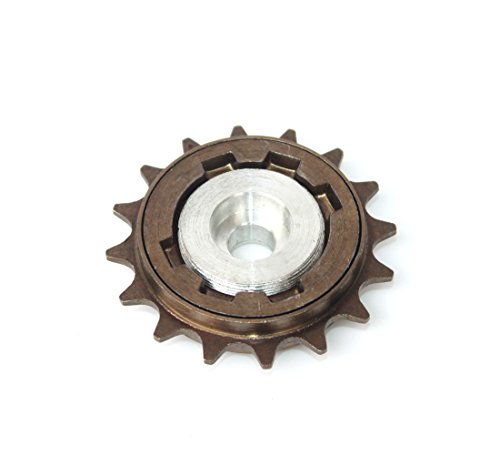 Rueda de cadena de bici bicicleta habló la rueda trasera 32t piñón para nuestra izquierda drive motor kit 16t rueda libre con adaptador para motor my1016z (16T motor freewheel)