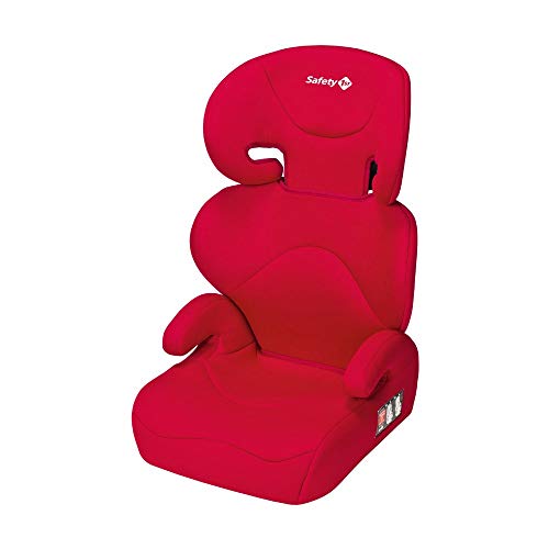 Safety 1st Road Safe Silla de Coche Grupo 2/3, Reclinable en 2 Posiciónes, Fácil y Rápida de Instalar con Cinturón de Seguridad, Full Red (rojo)