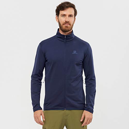 SALOMON Sudadera modelo OUTRACK FULL ZIP MID M marca