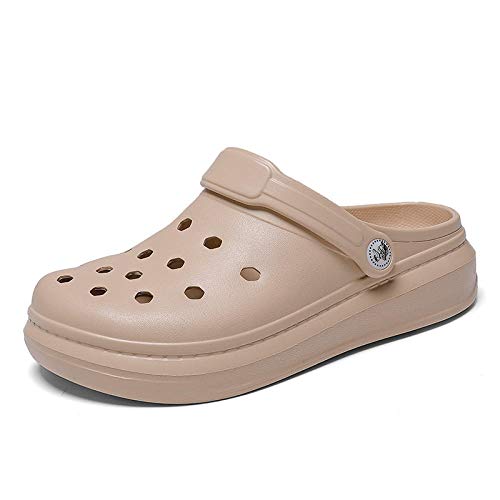 Sandalias de Playa,Zapato de jardín,Zuecos para mujer de gran tamaño,primavera verano damas Casual playa deslizadores,zapatillas de vacaciones/vacaciones,sandalias unisex para enfermería hospitalaria