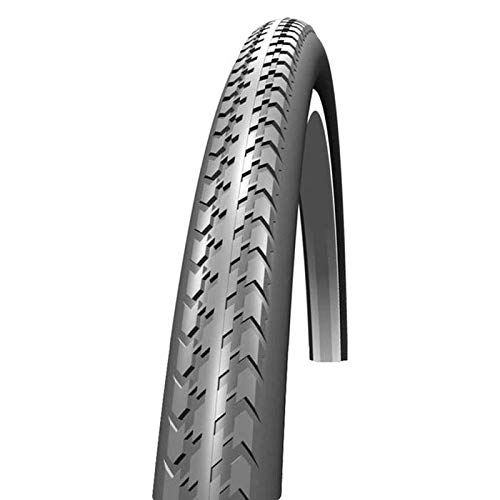 Schwalbe 24X1 3/8 K-Guard-Neumáticos rígidos, Color Gris Bicicleta, Adultos Unisex, Negro, Talla Única