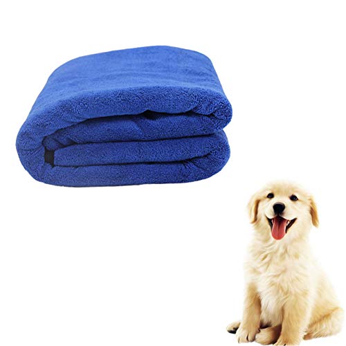 Shulishishop Empapadores Perros Colchon Perro Impermeable Impermeable Perro Pet Almohadillas de Entrenamiento Cachorro de formación Pad Almohadillas para Perros Blue,80