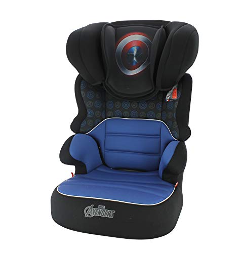 Silla de coche elevador BEFIX grupo 2/3 (15-36kg) - 4 estrellas ADAC -Captain America Marvel