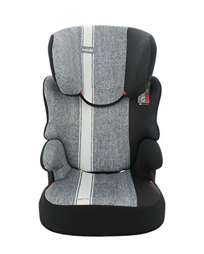 Silla de coche elevador BEFIX grupo 2/3 (15-36kg) - 4 estrellas ADAC - - Linea Nania gris