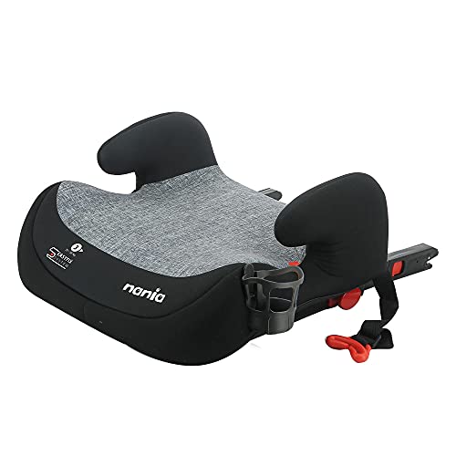 Silla de coche para Bebe elevador TOPO EASYFIX grupo 3 (22-36kg) con portavasos -Nania Silver