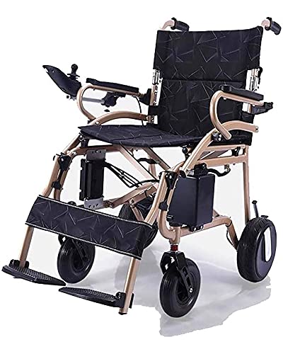 Silla De Ruedas Eléctrica Portátil Plegable Power Compact Mobility Aid Silla De Ruedas Silla De Viaje Scooter De Amortiguación Ligera Joystick Inteligente De 360 °