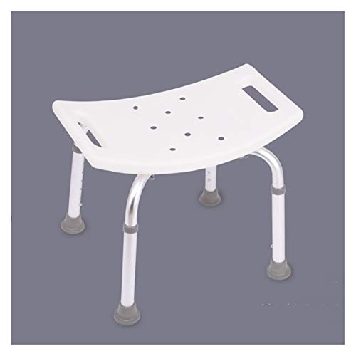 Silla plegable para acampar Asiento auxiliar sin respaldo de altura ajustable antideslizante Inodoro Cubierta discapacitados adulto del hogar de ancianos embarazada banco de ducha Mujeres Niños Baño