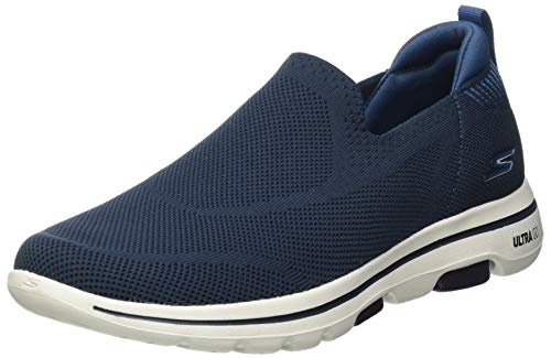 Skechers Go Walk 5 Ritical, Zapatillas Hombre, Blue, 42.5 EU