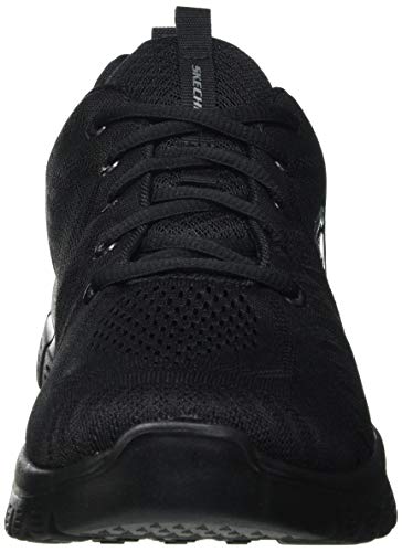 Skechers Graceful-Get Connected, Zapatillas Mujer, Negro (BBK Black Mesh), 39 EU