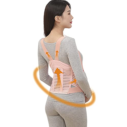 SKLLA Maternidad Cinturón De Soporte Abdominal Prenatal Belly Brace Band con Correas De Hombro Ajustable Mujer Embarazada Estirar La Cintura para Todas Las Etapas del Embarazo,L