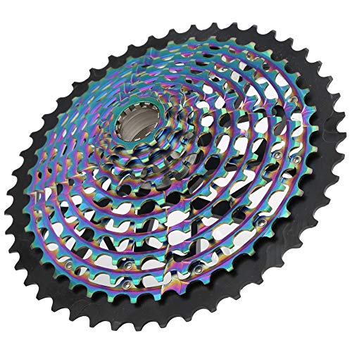 SolUptanisu Bike XD Freewheel 11 velocidades 9-46T Colorful Flywheel Bike Freewheel Cassette Gear Reemplazo Accesorio Rueda Libre reemplazo para Bicicleta de montaña