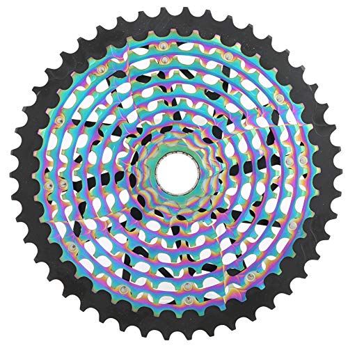 SolUptanisu Bike XD Freewheel 11 velocidades 9-46T Colorful Flywheel Bike Freewheel Cassette Gear Reemplazo Accesorio Rueda Libre reemplazo para Bicicleta de montaña