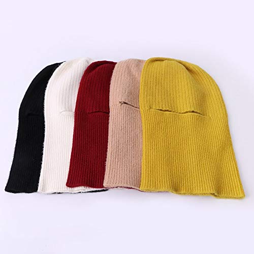 Sombrero Gorro Beanie Sombrero Hat Sombrero Bufanda Hombre Unisex Calentador Mujer Invierno Plus Espesar Mascarilla Gorr