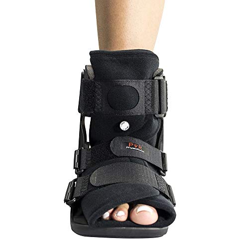 Soporte para Fractura de Tobillo - Soporte Liviano y Bota Protectora para Lesiones de Pie y Tobillo - Ideal para Fracturas, Post Cirugías de Ligamentos y Tendones, Torceduras y Tendón de Aquiles