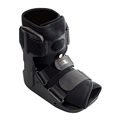 Soporte para Fractura de Tobillo - Soporte Liviano y Bota Protectora para Lesiones de Pie y Tobillo - Ideal para Fracturas, Post Cirugías de Ligamentos y Tendones, Torceduras y Tendón de Aquiles