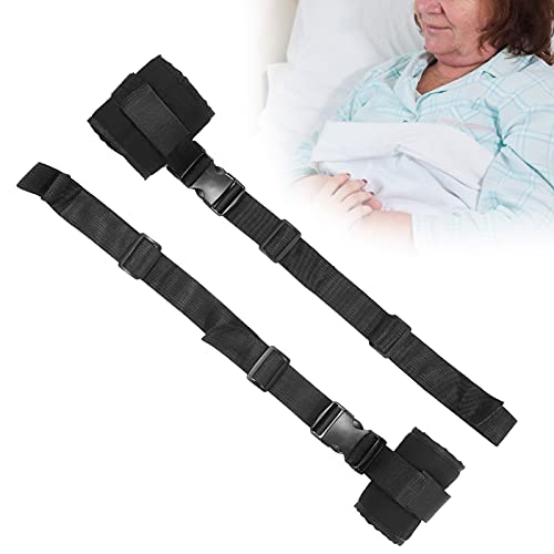 Soportes de sujeción para pacientes, correas de sujeción de cama de un par de correas de sujeción de cama reutilizables y transpirables para manos para pies