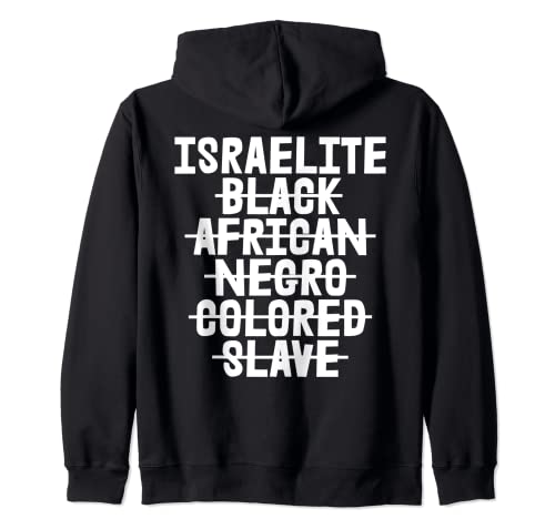 Soy un israelita hebreo 12 tribus de Israel Yah Sudadera con Capucha