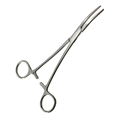 Starmood - Pinzas para pinzas de hemostat de mascota con cabeza curvada y recta