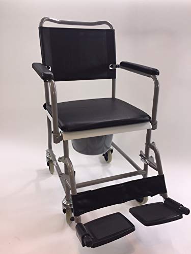 Sundo Homecare - Silla de ruedas plegable con orinal