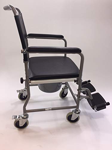 Sundo Homecare - Silla de ruedas plegable con orinal