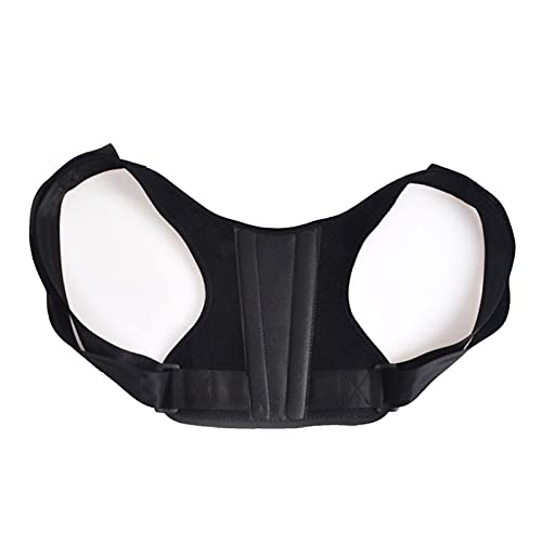 SXLYKJ XCBHJXD - Corsé ortopédico para mujer, niña, corrector de postura invisible, para ortesis, cintura ortopédica, soporte para el hombro, vendaje para cinturón (color: negro)