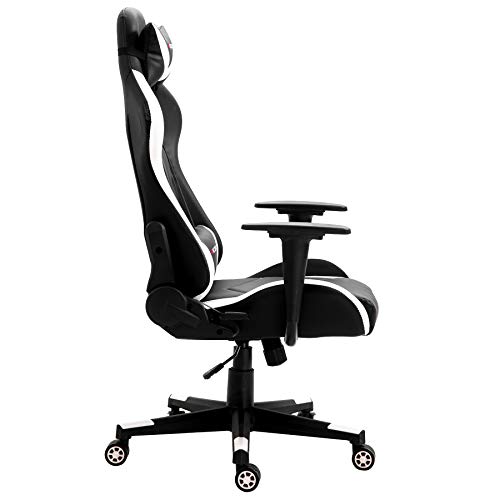 T-LoVendo Silla Gaming Oficina Racing Sillon Gamer Racer X Profesional Videojuegos PC, Universal