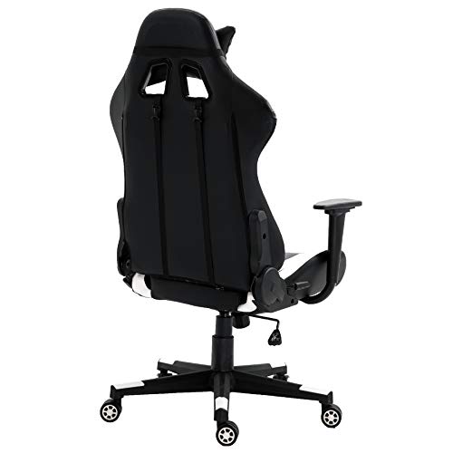 T-LoVendo Silla Gaming Oficina Racing Sillon Gamer Racer X Profesional Videojuegos PC, Universal