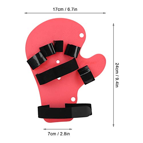 Tablero de órtesis de dedo, tablero de extensión de espasmo de férula de órtesis de mano, diapasón de posicionamiento de hemiplejía para izquierda y derecha