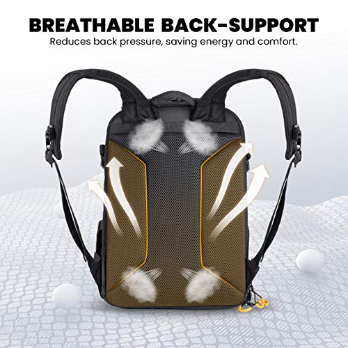 TARION Pro PBl Mochila para cámara Bolsa Grande para cámara con Compartimento para computadora portátil Bolsa para cámara DSLR Profesional Mochila para Viajes de Senderismo