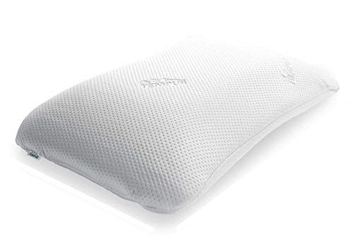 Tempur Symphony - Almohada ergonómica, cervical, para dormir de lado, Blanco, 43 x 63 x 14 cm