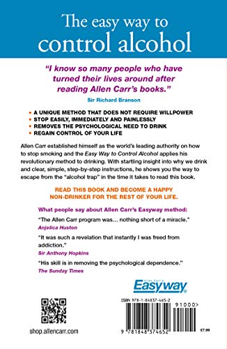 The Easy Way to Control Alcohol (Allen Carr's Easyway, 2)