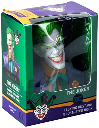 The Joker Talking Bust and Illustrated Book (Rp Minis)