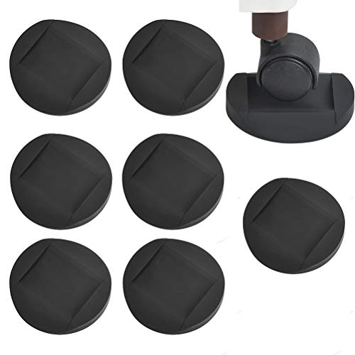 THETHO 10 PCS Tazas de Ruedas de Muebles Copas de Goma para Muebles Almohadilla Silicona para Muebles Antideslizante para Evitar Arañazos Ruidos Protectores Piso para Piernas Silla, Ruedas de Muebles