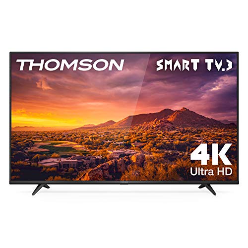 THOMSON 50UG6300 - Televisor LED de 50 pulgadas, Smart TV con 4K UHD, Dolby Audio, Compatible con Alexa