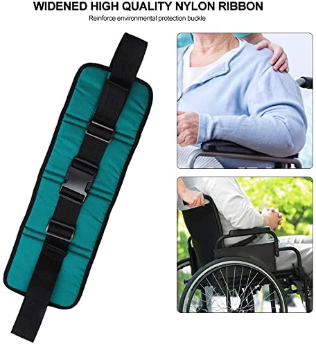 Tmaody Cinturon para Silla de Ruedas， Cinturón Abdominal de Seguridad Confort para Silla de Ruedas o Silla Geriátrica - Alta Protección Anti- Caídas， Talla Universal Ajustable